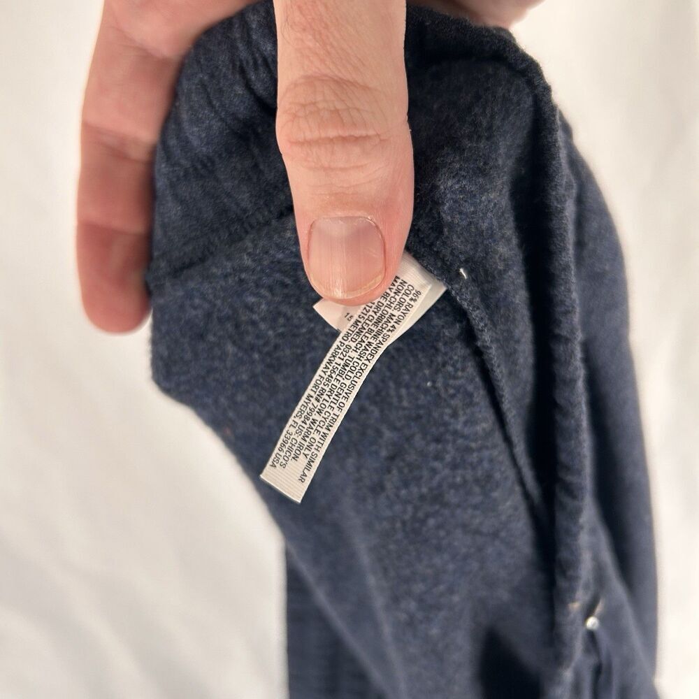 Soma Weekend Sweatpants Women's XL Blue Pull On Drawstring Pockets - Picture 7 of 7